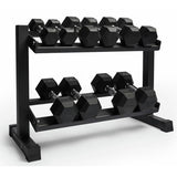 Northern 2 Tier Dumbbell Storage Rack - British product