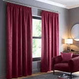 Argos Fusion Galaxy Thermal Pencil Pleat Curtains Wine 117x137cm- Buy online at McGrocer