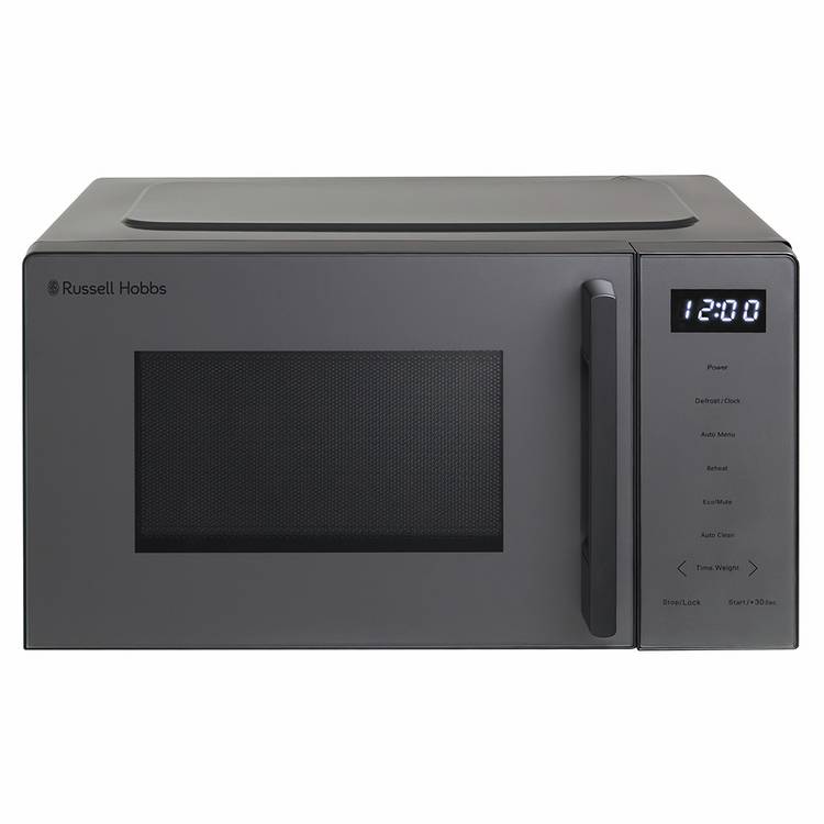 Russell Hobbs 800W microwave 20L dark grey, UK version