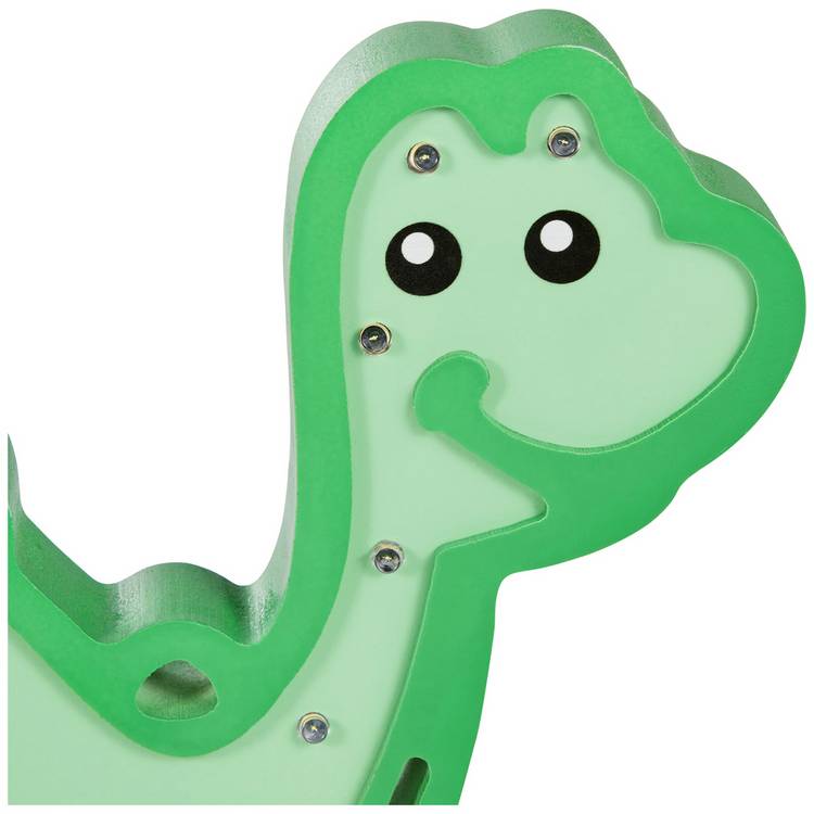 Glow dinosaur LED table lamp green 19.5cm - British product