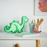 Glow dinosaur LED table lamp green 19.5cm - British product