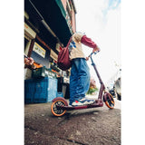 Decathlon M900 Big Wheel Folding Scooter Burgundy, imported from the UK