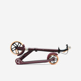 Decathlon M900 Big Wheel Folding Scooter Burgundy, imported from the UK