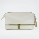 Danielle Creations slouch zip round cosmetic bag, imported from the UK