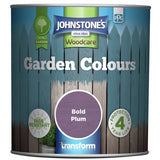 Argos Johnstone's Garden Colours Wood Paint - Bold Plum - 1L- Buy online at McGrocer