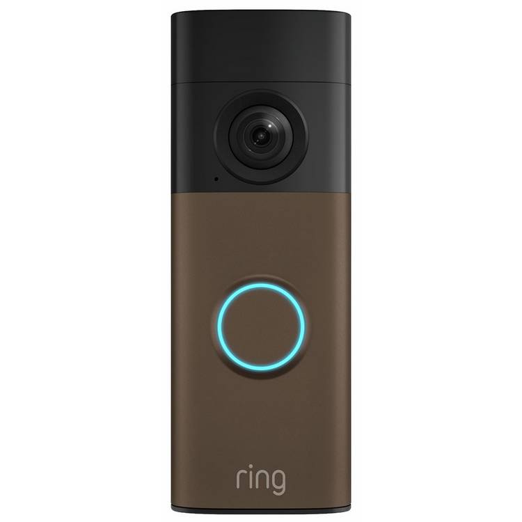 Ring Battery Video Doorbell Retinal 2K in Matte Mocha, imported from the UK