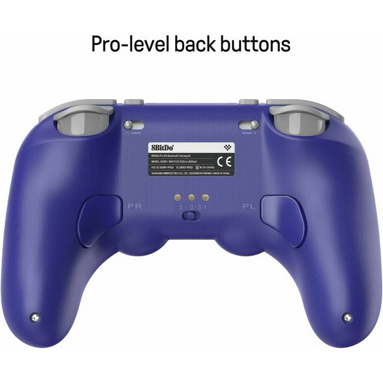 8BitDo Pro 3 wireless controller Purple, UK version
