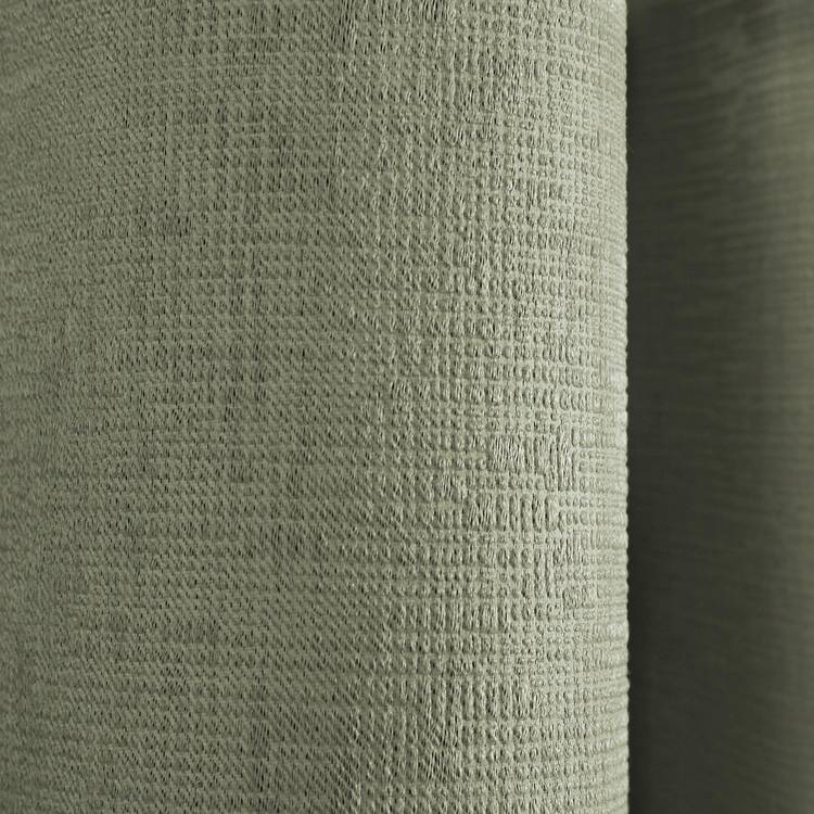 Fusion Strata dim-out curtains in green 117x137cm (British brand)