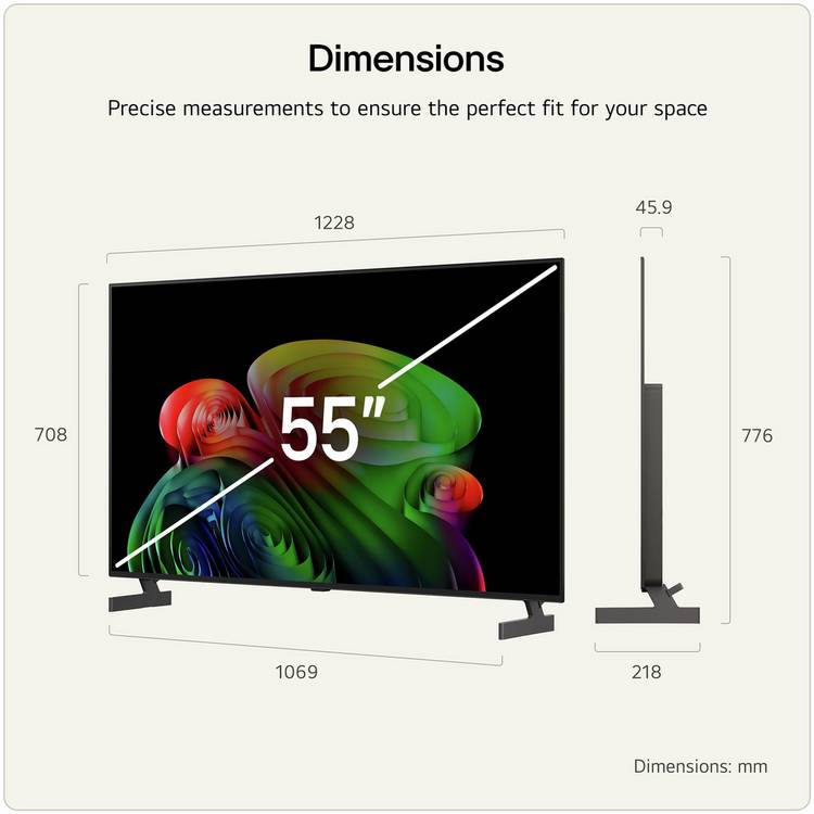 LG OLED55B65LA 55 inch 4K OLED TV, UK version