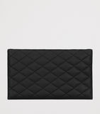 Saint Laurent lambskin quilted Paris pouch (British brand)