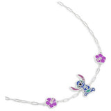 Disney Stitch charm bracelet sterling silver, imported from the UK