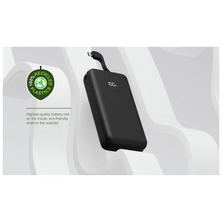 Juice 16000mAh power bank black - British product