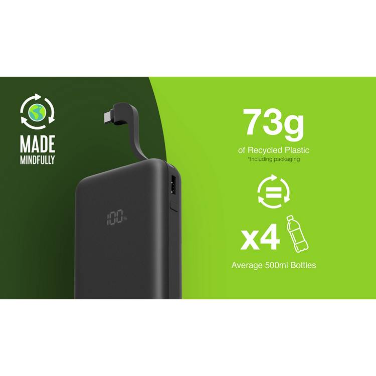 Juice 16000mAh power bank black - British product
