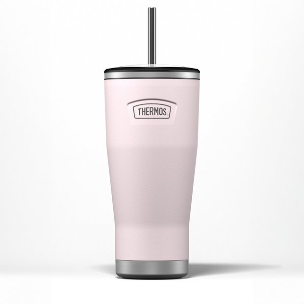Thermos pink straw cup 710ml, imported from the UK