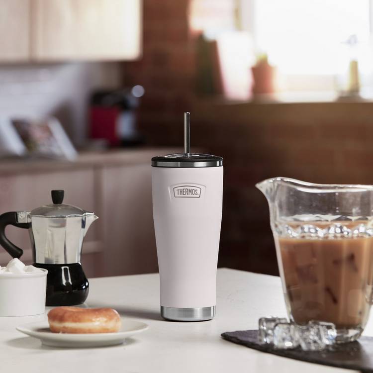 Thermos pink straw cup 710ml, imported from the UK