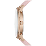 Armani Exchange watch and bracelet set pink leather, imported from the UK
