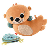 Fisher-Price 2in1 Rockin' Tummy Time Otter plush sensory toy, UK version