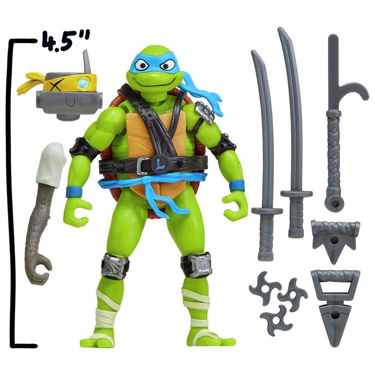 Teenage Mutant Ninja Turtle Leonardo action figure 21cm (British brand)