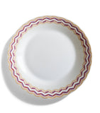 Missoni Home zigzag soup plate 22cm, imported from the UK