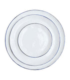 Feldspar Cobalt dinner plates set of 4 28.5cm - British product
