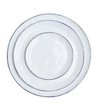 Feldspar Cobalt dinner plates set of 4 28.5cm - British product