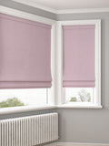 Roman blind Purple Soho Orchid made to measure - British product