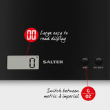 Salter digital kitchen scale black - British product