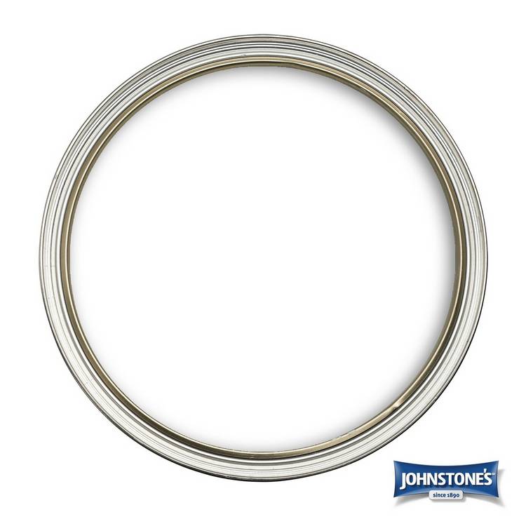 Johnstone's radiator paint satin brilliant white 750ml, imported from the UK