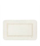 Pratesi Tre Righe bath mat 20cm x 35cm, imported from the UK