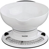 Salter Aquaweigh mechanical baking scale with 4L bowl, UK version