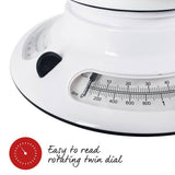 Salter Aquaweigh mechanical baking scale with 4L bowl, UK version