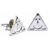 Harry Potter silver stud earrings set of 3 - British product