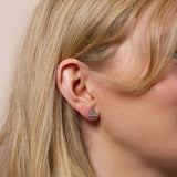 Harry Potter silver stud earrings set of 3 - British product