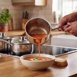 Russell Hobbs 5 piece stainless steel pan set (British brand)