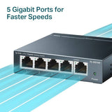 TP-Link TL-SG105 5 port gigabit network switch (British brand)