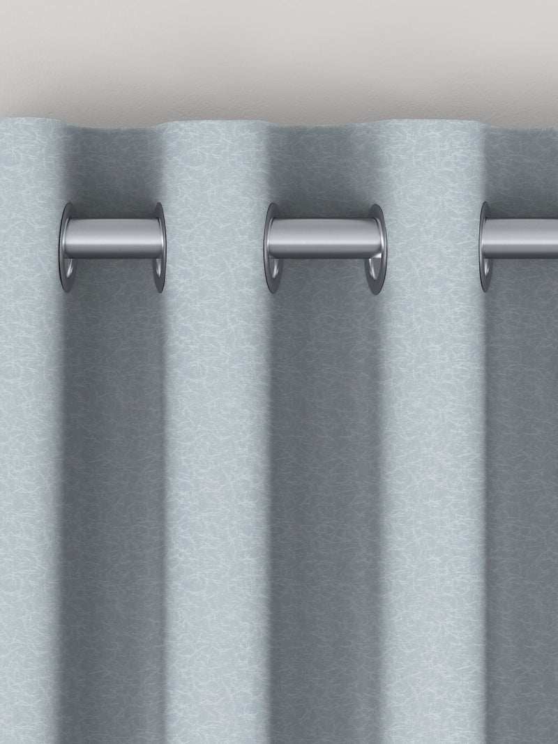 Noah made-to-measure curtains duck egg blue - British product