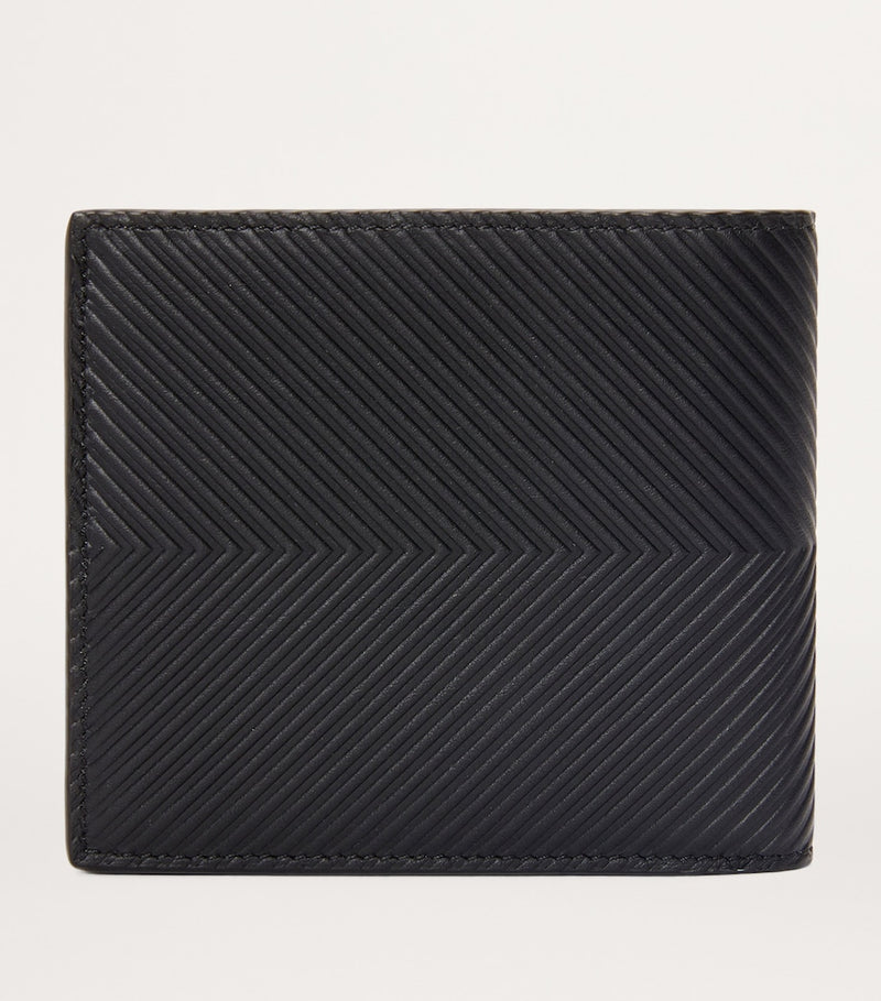 LOEWE textured calfskin bifold wallet eight card slots - British product