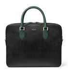 Aspinal of London slim leather Shield briefcase (British brand)