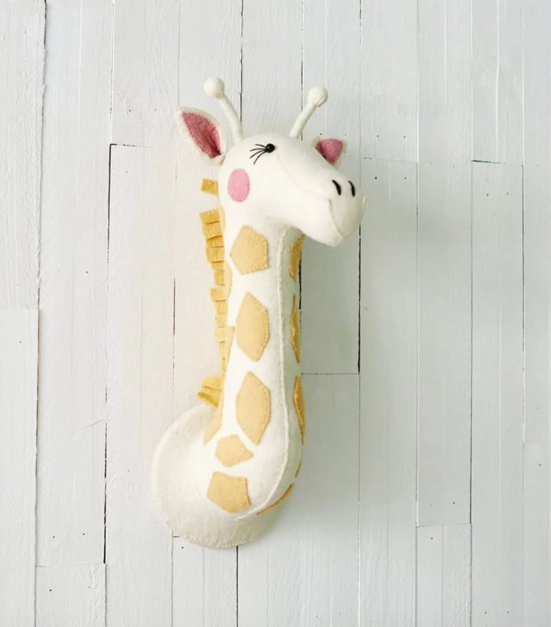 Fiona Walker Large Noah's Ark Giraffe Head Decoration 65cm - British product