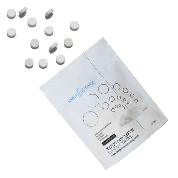 Smile Science Harley Street Whitening Toothpaste Tablets (British brand)