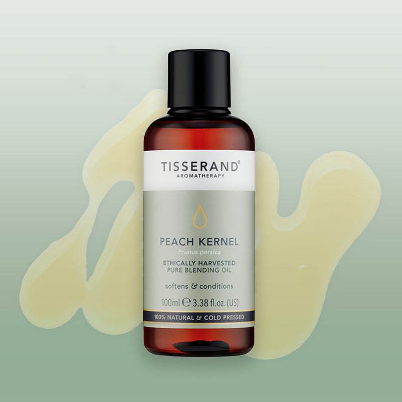 Tisserand peach kernel blending oil 100ml, imported from the UK