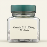 Holland & Barrett Holland & Barrett High Strength Slow Release Vitamin B12 1000ug 120 Tablets- Buy online at McGrocer