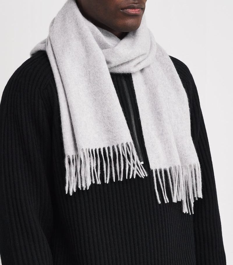 Harrods Cashmere Woven Scarf 32.5cm Width, UK version