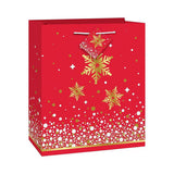 Unique Party Sparkle Christmas gift bag 9in (British brand)