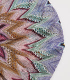Missoni knot-front zigzag turban imported from the UK