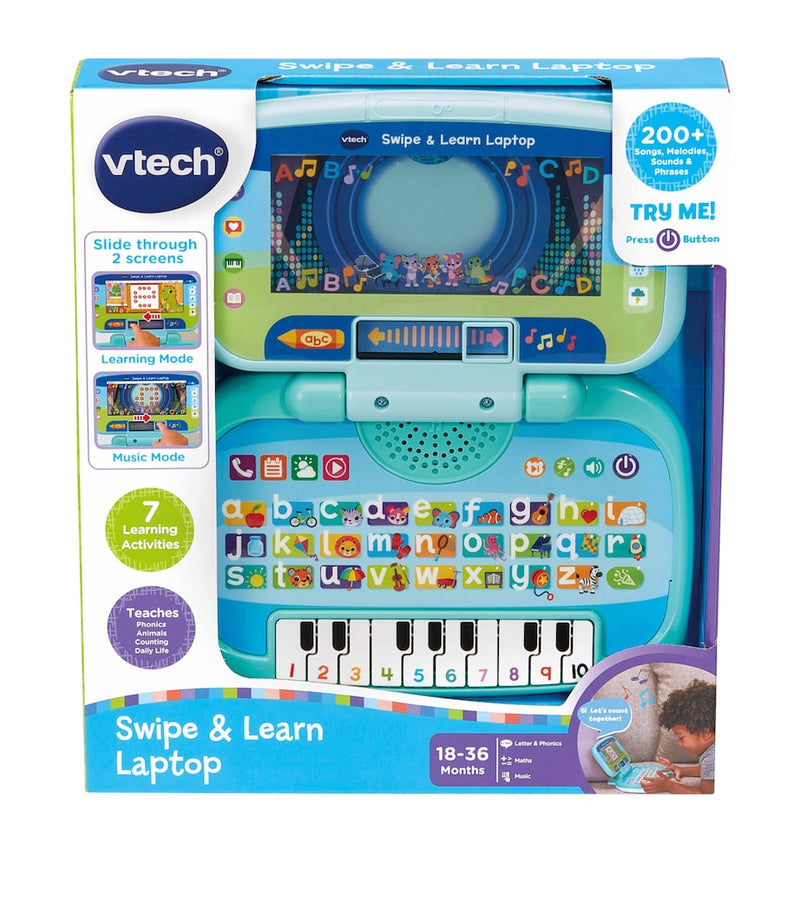 VTech Swipe & Learn Laptop toy, imported from the UK