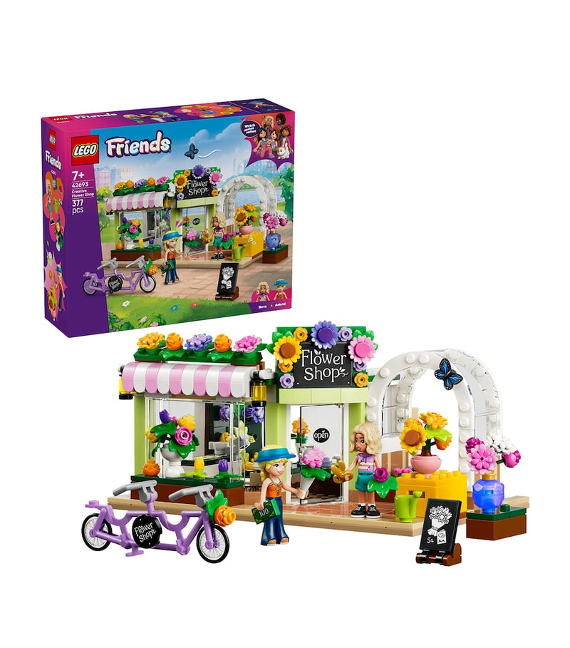 LEGO Friends Creative Flower Shop building set 377 pieces (British brand)