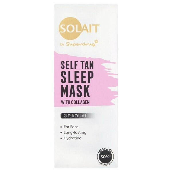 Superdrug Solait Overnight Tan Mask with Collagen 50ml GOODS Superdrug