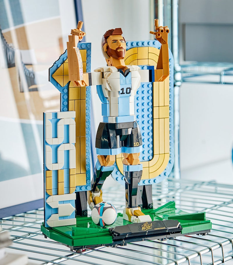 LEGO building set Lionel Messi Football Legend - British product