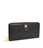 Thom Browne leather continental zip wallet, imported from the UK